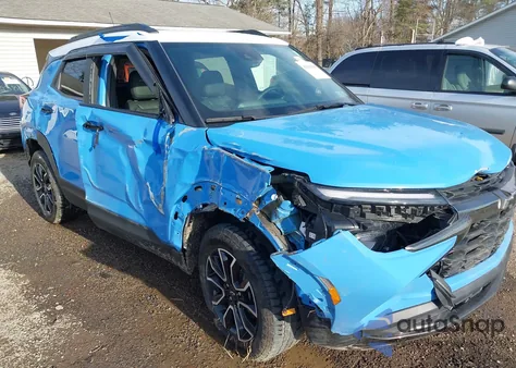 2024 Chevrolet Trailblazer Awd Activ z USA, uszkodzony, nr VIN KL79MSSL4RB076964